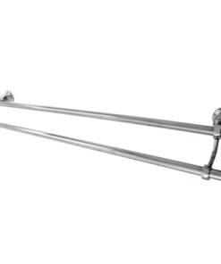 Mirage Double Towel Rail CP