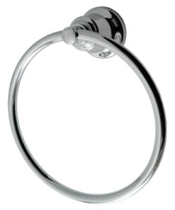 Mirage Towel Ring Round CP