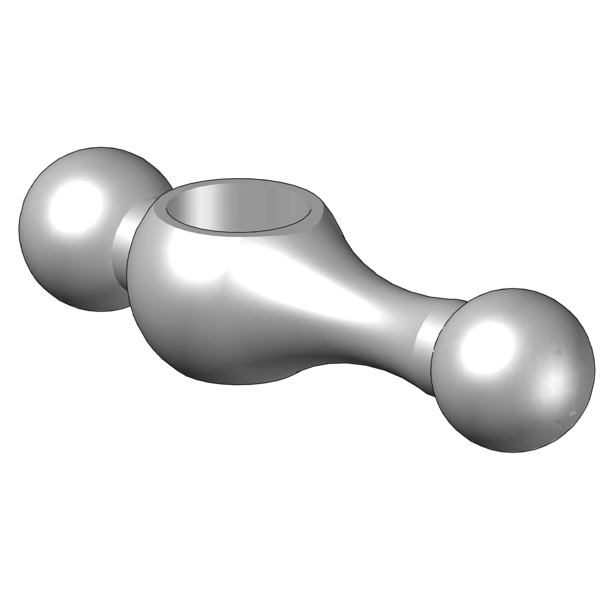 Torino L1 Lever Handle CP