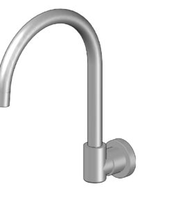 Verona Wall Sink Spout 175mm CP