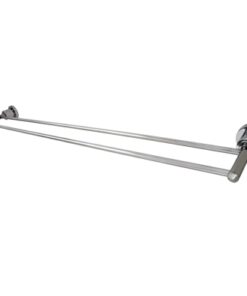 Verona Double Towel Rail CP